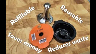 Ive been using a refillable coffee pod in my Tassimo for 9 months Here are some tips and tricks [upl. by Ewell]