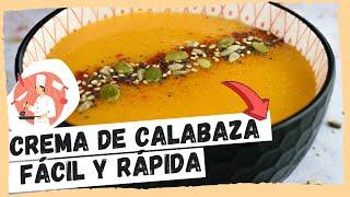 CREMA DE CALABAZA Diferente muy rica y que NO ENGORDA FABI HAM RECETAS [upl. by Sucramej]