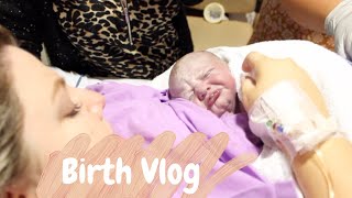 EMOTIONAL BIRTH amp LABOUR VLOG  STILLBORN TWIN SISTER  Amber Lorraine [upl. by Atnwahs]