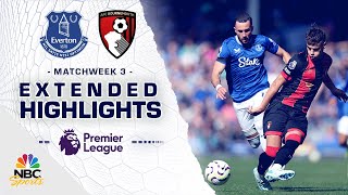 Everton v Bournemouth  PREMIER LEAGUE HIGHLIGHTS  8312024  NBC Sports [upl. by Neural121]