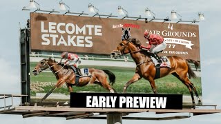 2024 LECOMTE STAKES FIRST LOOK PREVIEW  Fairgrounds [upl. by Oruhtra]