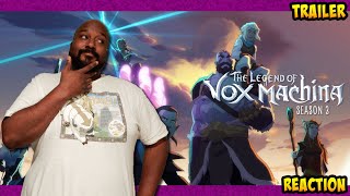 The Legend of Vox Machina  Season 3  Teaser  Reaction [upl. by Samoht]