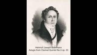 Heinrich Joseph Baermann  Adagio [upl. by Aleedis]