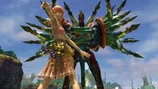 Final Fantasy XIII  Vanille Summoning Hecatoncheir English Version 1080p 60fps [upl. by Ailecnarf]