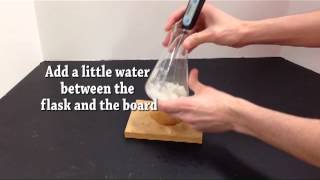 Barium Hydroxide and Ammonium Nitrate [upl. by Esbenshade]