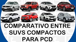 Comparativo entre SUVs compactos para PCD [upl. by Acacia]