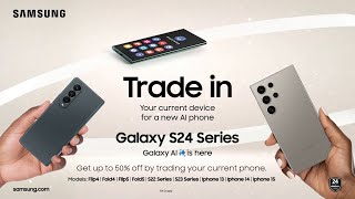 Galaxy S24 Trade in  Samsung [upl. by Atilrak515]