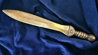 Casting a Bronze Sword at Home ASMR [upl. by Hazelton]