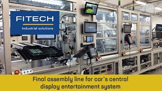 FITECH Automation  final assembly line for automotive industry [upl. by Yetak550]