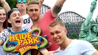 HEIDE PARK  Eiqus Rollercoaster Review [upl. by Sergius]