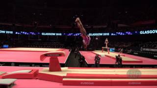 BILES Simone USA  2015 Artistic Worlds  Qualifications Vault 2 [upl. by Alroy]