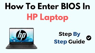 How To Enter BIOS In HP Laptop [upl. by Arianne21]