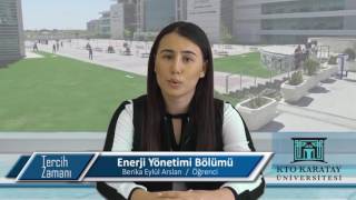 Karataylılar Anlatıyor Enerji Yönetimi Bölümü [upl. by Dahsar688]