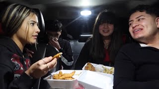 RAISING CANES MUKBANG PART 1 [upl. by Torre]