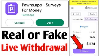 Pawns app real or fake  pawns app payment proof [upl. by Teplitz]