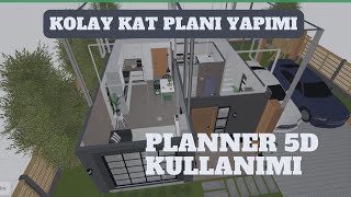 Planner 5D Kullanımı  Planner 5d nasıl kullanılır [upl. by Swaine]