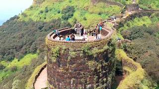 Pratapgad Fort Mahabaleshwar Drone footage [upl. by Adali]