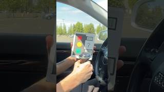 Driving with a barcode scanner [upl. by Rorke]