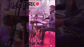 Drum solo by one of the best Zambian drummer ✊ [upl. by Yeh]