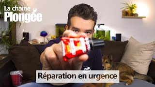 TUTO 😉 COMMENT RÉPARER SA COMBINAISON ÉTANCHE DE PLONGÉE [upl. by Notselrahc]