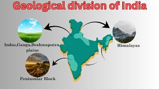 Structure and Physiography  Geological division of India  Class 11 Geography  Chapter 2  NCERT [upl. by Lunneta]