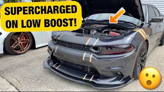 Edelbrock Supercharged RT Vs STOCK Scat Pack Charger Dyno Comparison [upl. by Enytsuj]