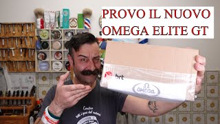 IL NUOVO PENNELLO OMEGA ELITE GT VERSIONE GULF  SET DA BARBA BLACK ICE [upl. by Shaylyn]