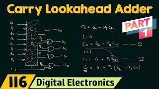 Carry Lookahead Adder Part 2  CLA Adder [upl. by Gaelan111]