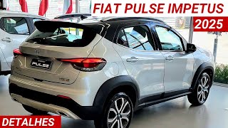 Novo Fiat Pulse Impetus Turbo 200 2025 chega por R135490 com muita tecnologia força e economia [upl. by Aube12]