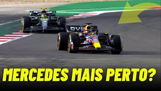 HAMILTON TENTA MAS VERSTAPPEN VENCE FÁCIL SPRINT EM AUSTIN  FORMULA 1 2023 [upl. by Arraeis]