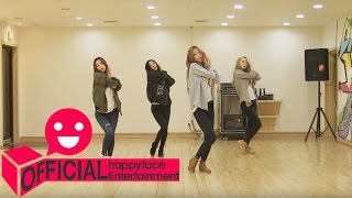 DALSHABET  Someone like U  mirrored dance practice video  달샤벳 너 같은 안무영상 [upl. by Averat]