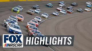 NASCAR Xfinity Series The Liuna Highlights  NASCAR on FOX [upl. by Ecnesse379]