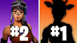 TOP 10 ZELDZAAMSTE SKINS  Fortnite Battle Royale [upl. by Xavier]