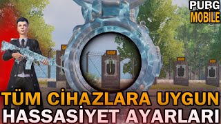 CONFİGHİLE GİBİ HASSASİYET VE BİLMENİZ GEREKEN AYARLAR   PUBG MOBİLE [upl. by Alletsirhc]