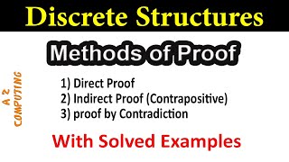 Methods of Proof  Discrete Structures in Urduhindi [upl. by Brendis]