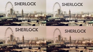 BBC Sherlock  All Entries Intros by Seasons  Intros Evolution 14 [upl. by Aisset700]