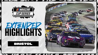 NASCAR Official Extended Highlights 2024 Bristol Night Race [upl. by Noicnecsa]