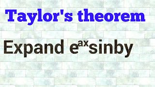 Taylor theorem for two variables  calculus2  engineering mathematics1 [upl. by Odnamla]