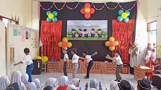 Dance Ampun Bang Jago Kelompok B1 Putra  Pelepasan Kober dan TK Hayatul Ikhlas Sabtu 22 Juni 2024 [upl. by Rubetta]