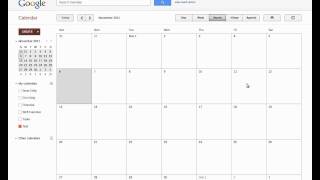 Using Google Calendars to Create a Shift Calendar [upl. by Daryn422]