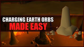 Quick Guide to Charging Earth Orbs in OSRS [upl. by Irrek]