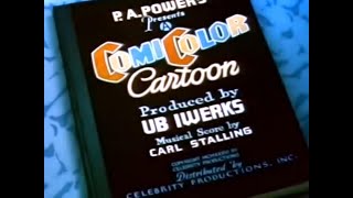 The ComiColor Cartoon Complete Compilation  1930s [upl. by Lap702]