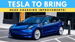 Tesla To Bring Huge Charging Improvements amp More Updates [upl. by Kerby]