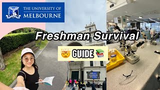 Freshman Survival Guide Tips from a Unimelb Science Student 🌏📚 [upl. by Eilyac344]