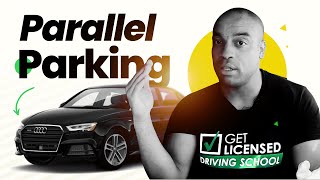 Parallel Parking Manoeuvre with Reference Points  Driving Tutorial  Updated 2023 [upl. by Ayanet]