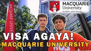 FIRST DAY at Macquarie University Campus Australia  JULY INTAKE 2024 [upl. by Kone851]