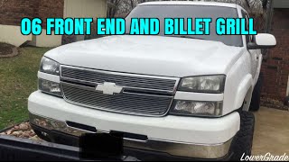 Billet Grill Install amp New Front End [upl. by Lloyd]