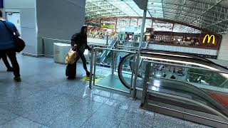 Frankfurt Airport Skytrain Terminal 1 to Terminal 2 [upl. by Aehcim543]