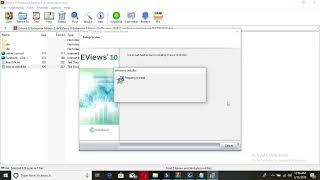 Cara Install EVIEWS 10 Full Setup [upl. by Mulderig]