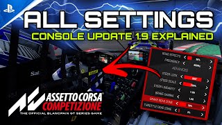 ULTIMATE Getting Started Guide Assetto Corsa Competizione PS5 Update 19 [upl. by Assilrac]